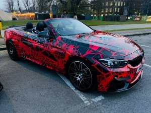 BMW M4 Convertable.